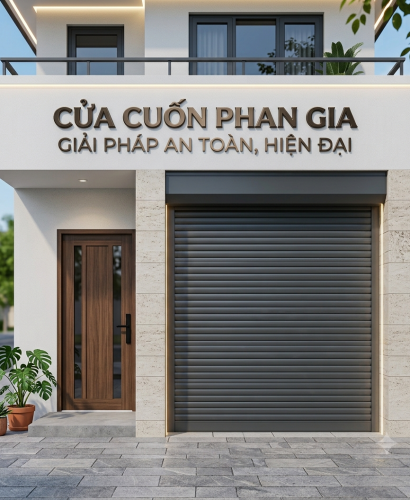 GIỚI THIỆU CỬA CUỐN PHAN GIA